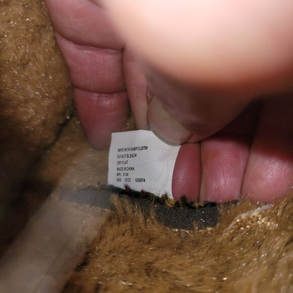 MUK LUKS ESSENTIALS‎ NEW Brown Shearling Lined Comfort Cozy Athleisure Boots 8 - Picture 6 of 7